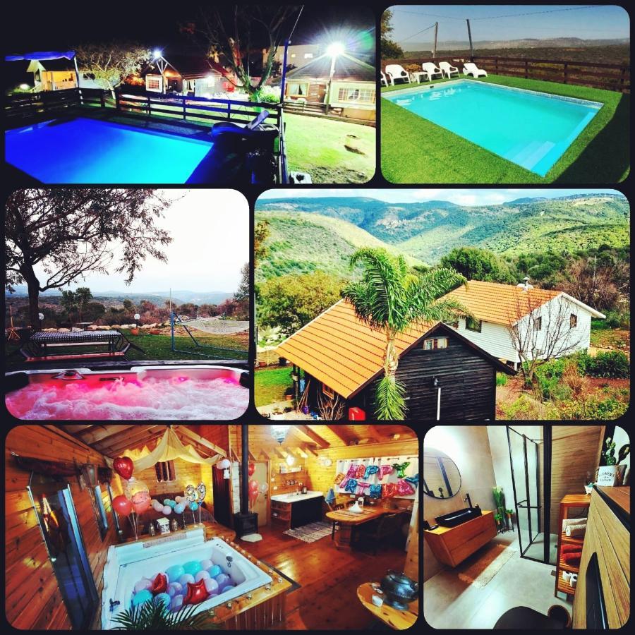 Vila Tal Nof Cabins Manot Exteriér fotografie